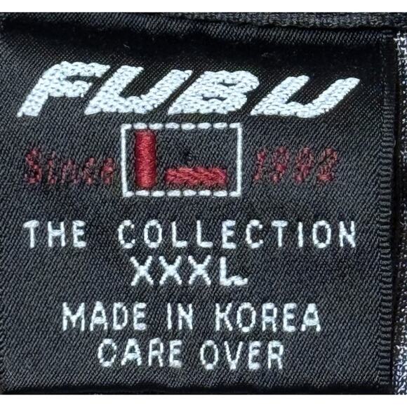 Vintage FUBU Jersey XXXL MEN’s Gray 90s 05 Champ League Skater Y2K - Picture 3 of 12